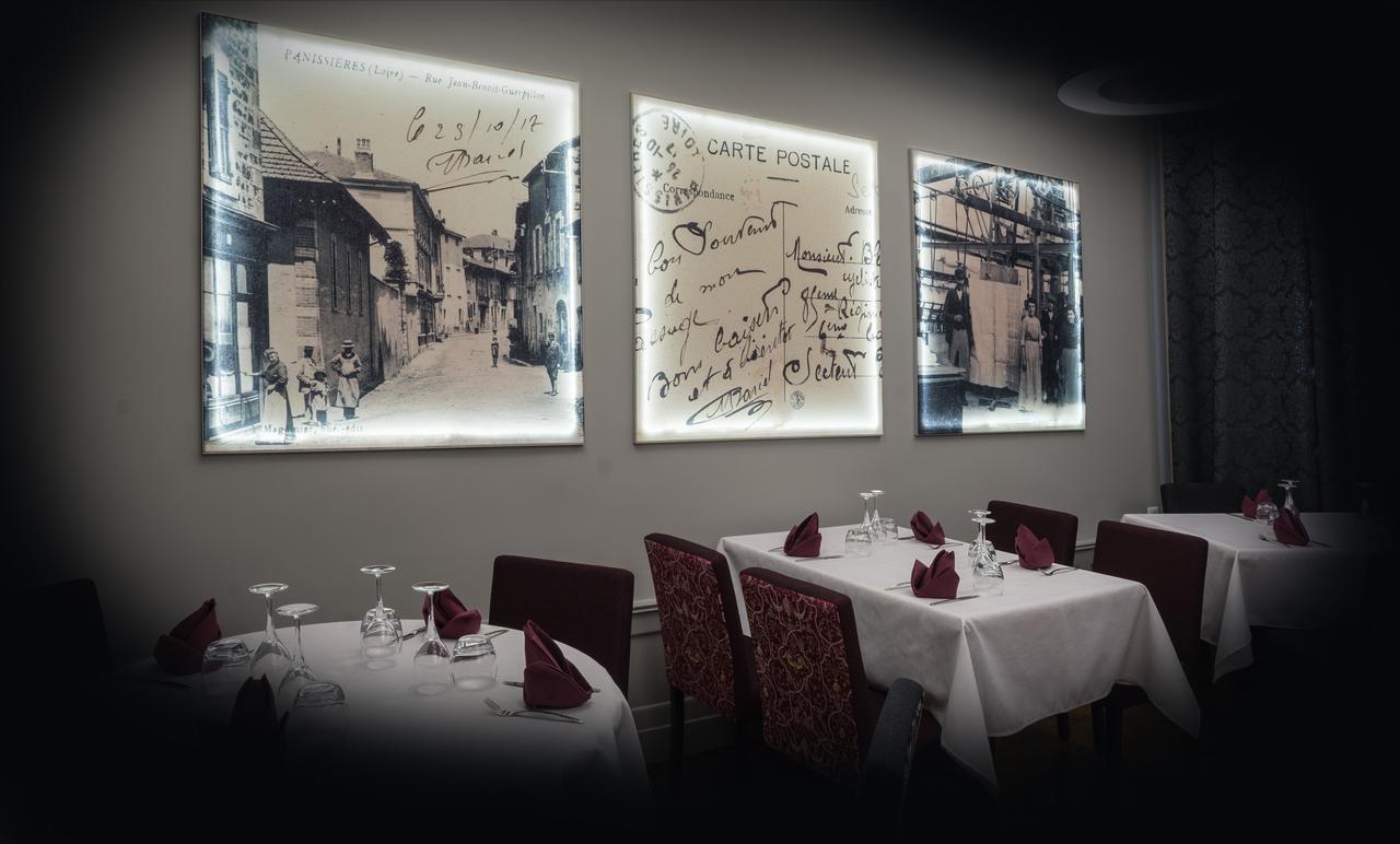 Logis Hotel Le Tisseur Des Saveurs Panissieres Exterior photo